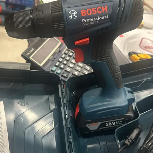 BOSCH profesyonel vidalama matkabı 18w